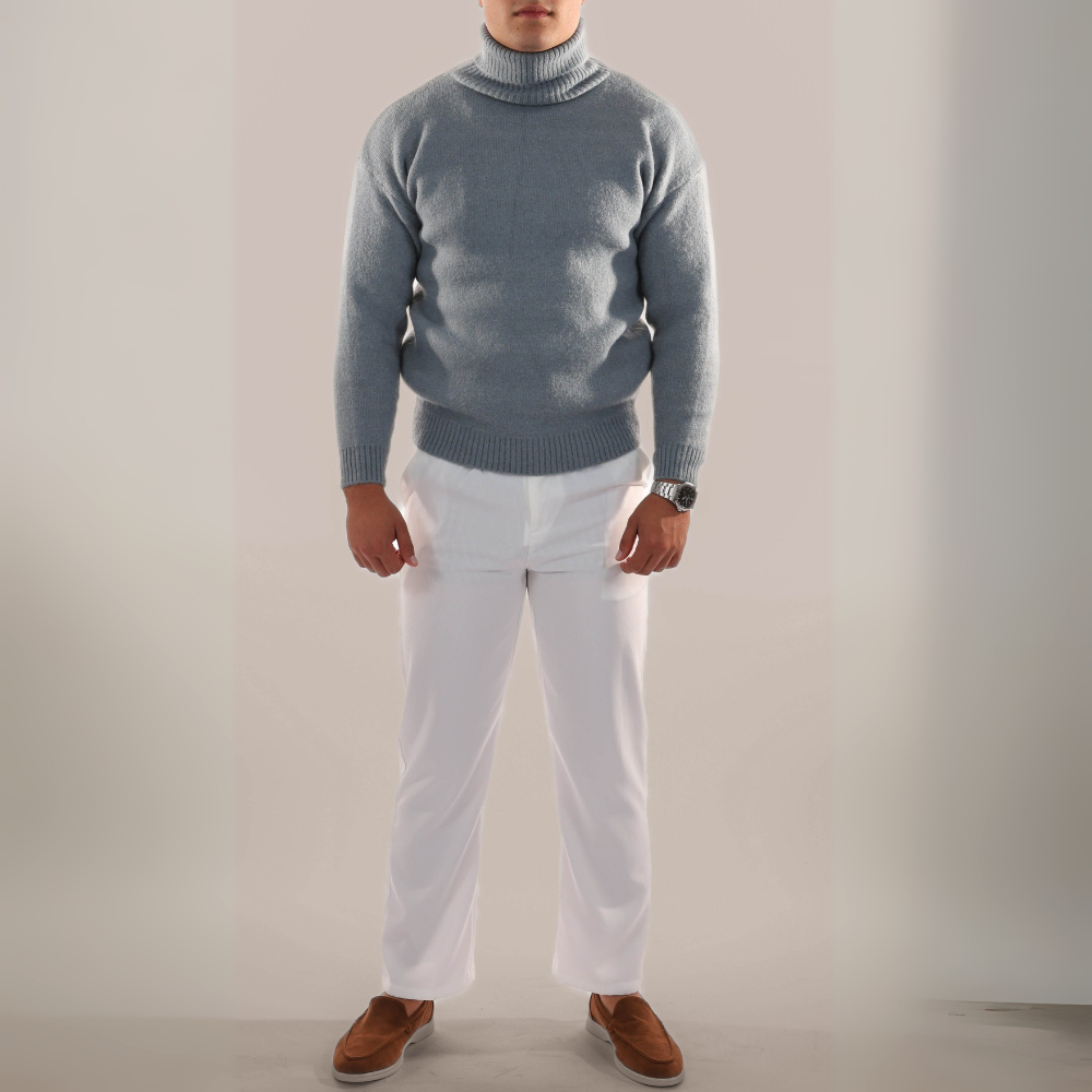 Men's Knit Turtleneck Sweater | Timeless