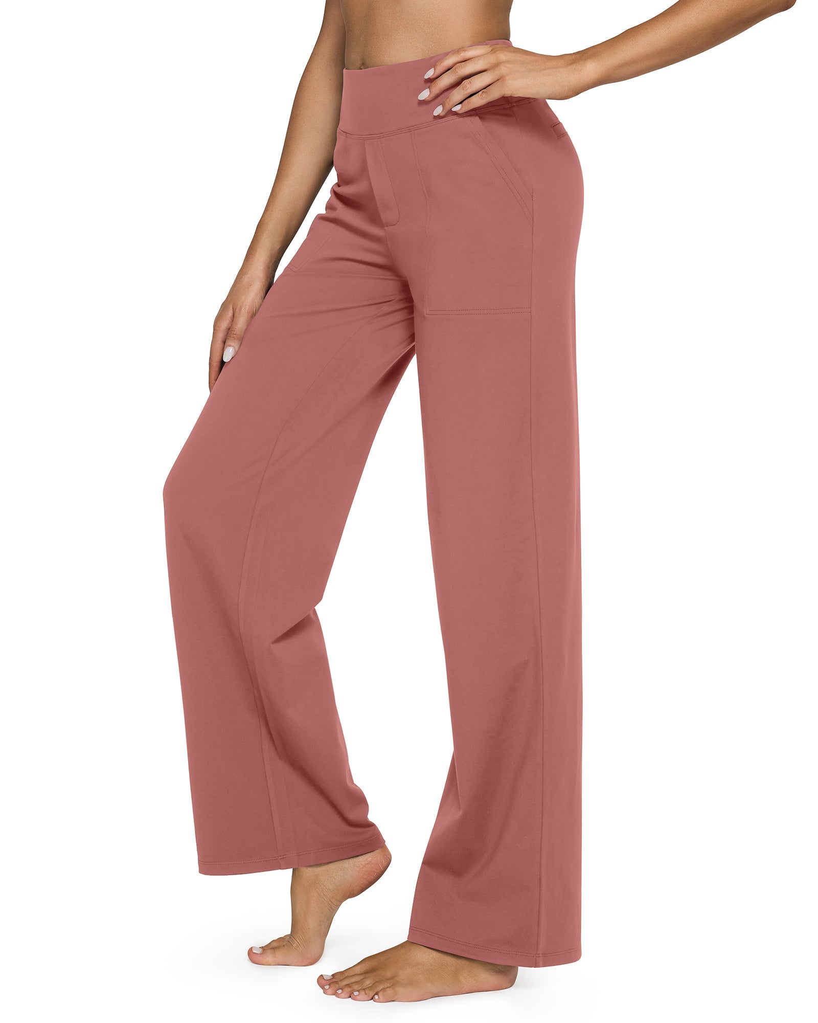 Loose High-Waist Business Casual Pants
