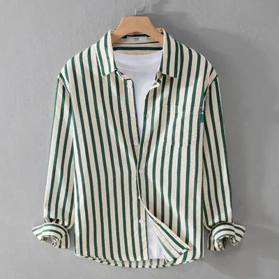 Men's Lightweight Striped Shirt | Versatile