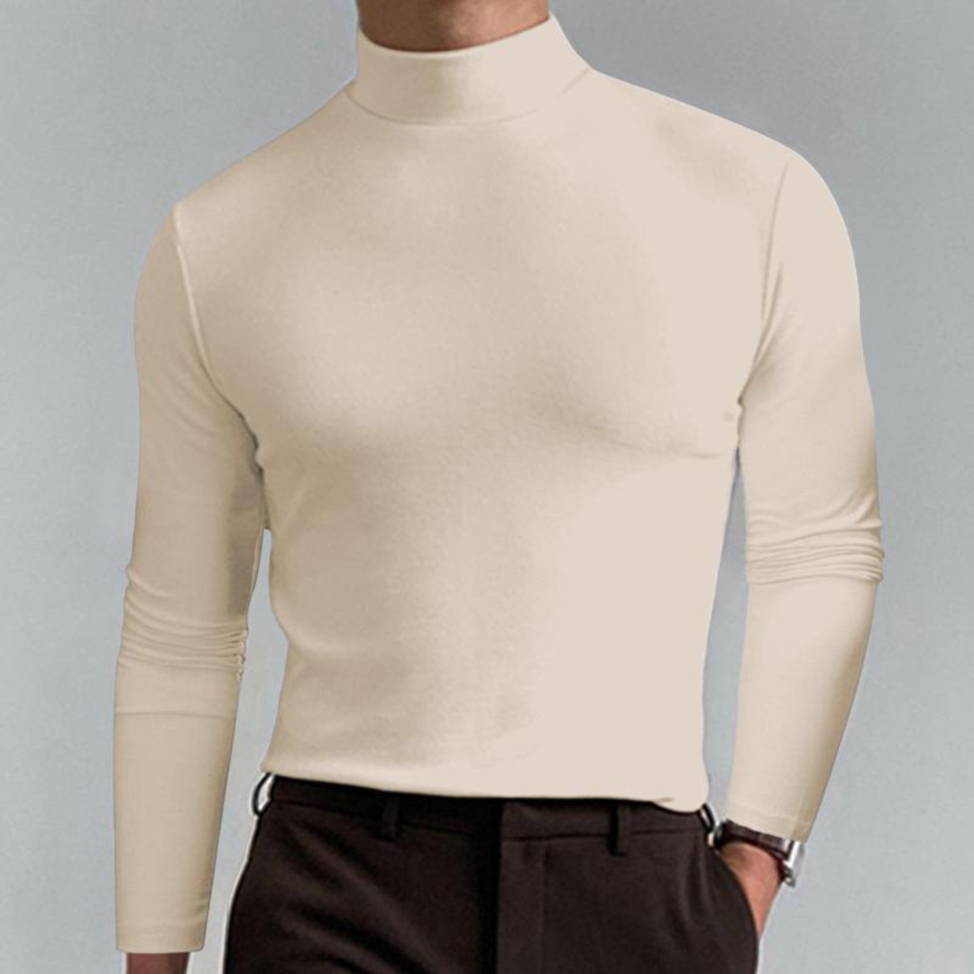 Men's Slim Fit Turtleneck Sweater | Stylish