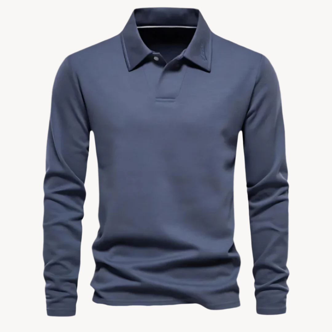 Men's Long Sleeve Polo Shirt | Casual