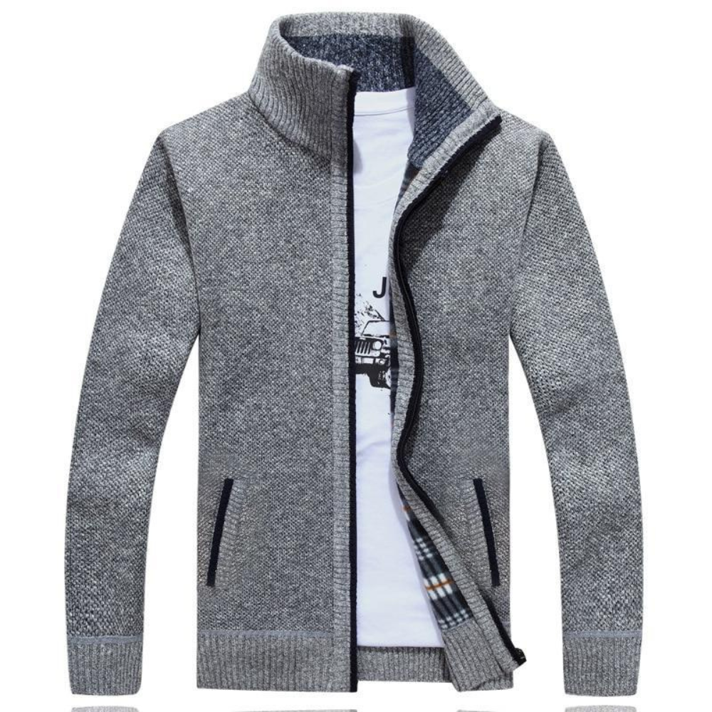 Men's Knit Cardigan Jacket | Cozy