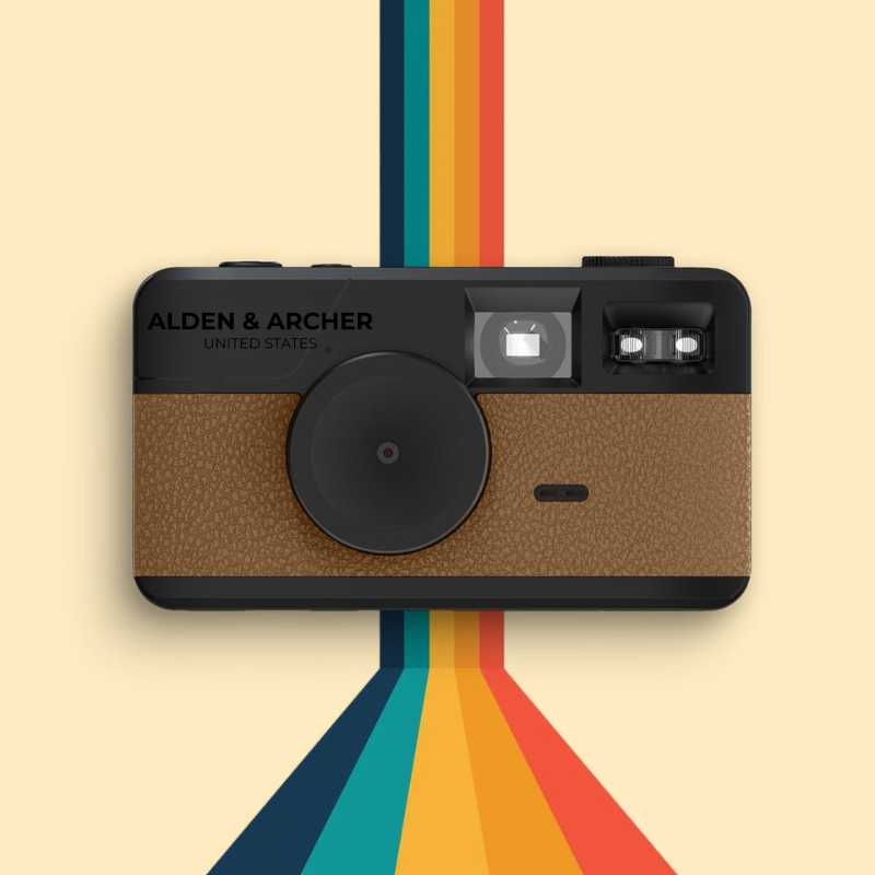 Retro Style Digital Camera - 6 filters