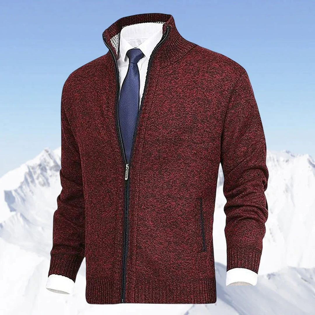 Matthew | Men's Zipper Knit vest | Casual