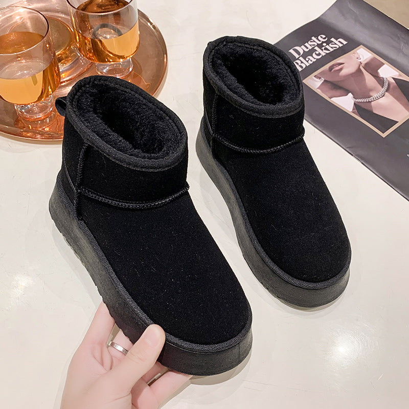 Bonnie | Winter Leather Outdoor Snow Boots