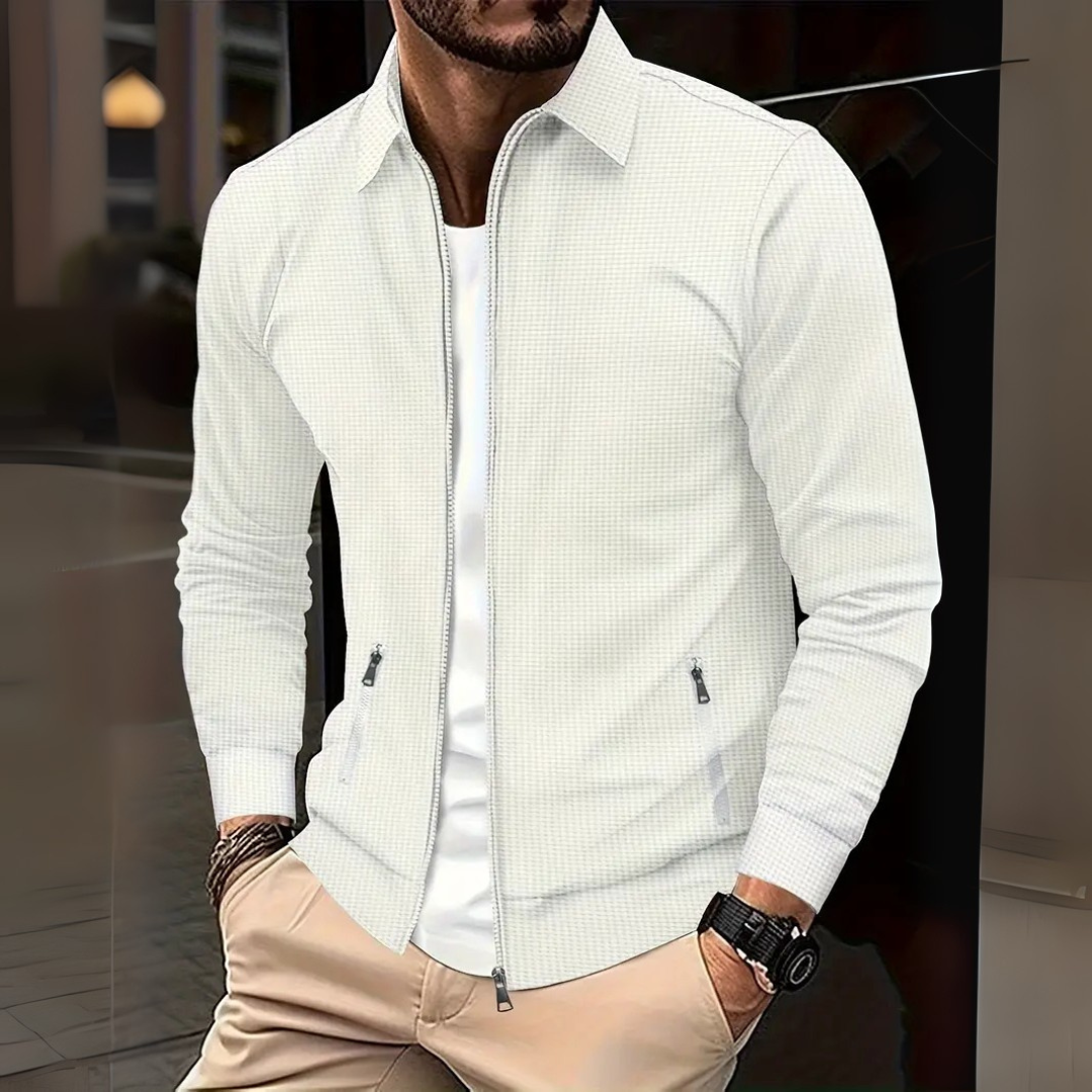 Men's Zip-Up Jacket | Casual