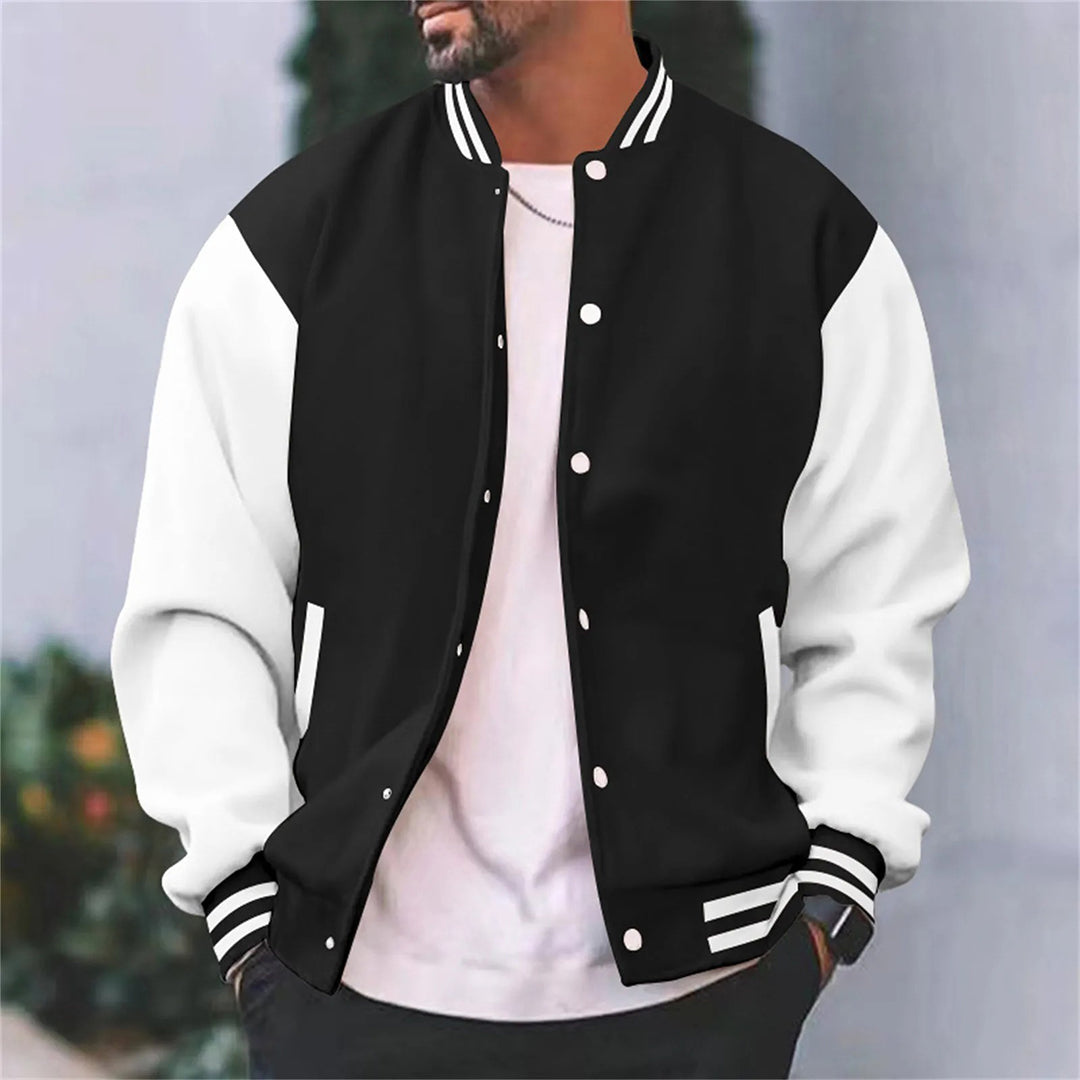 Men's Varsity Bomber Jacket | Casual