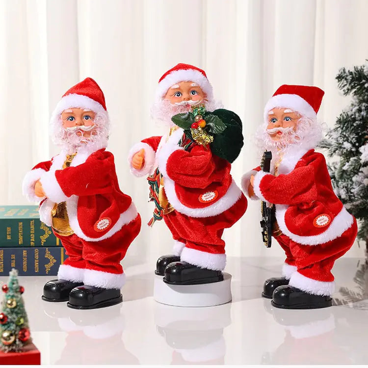 Decoration Santa Claus dancing the twerk