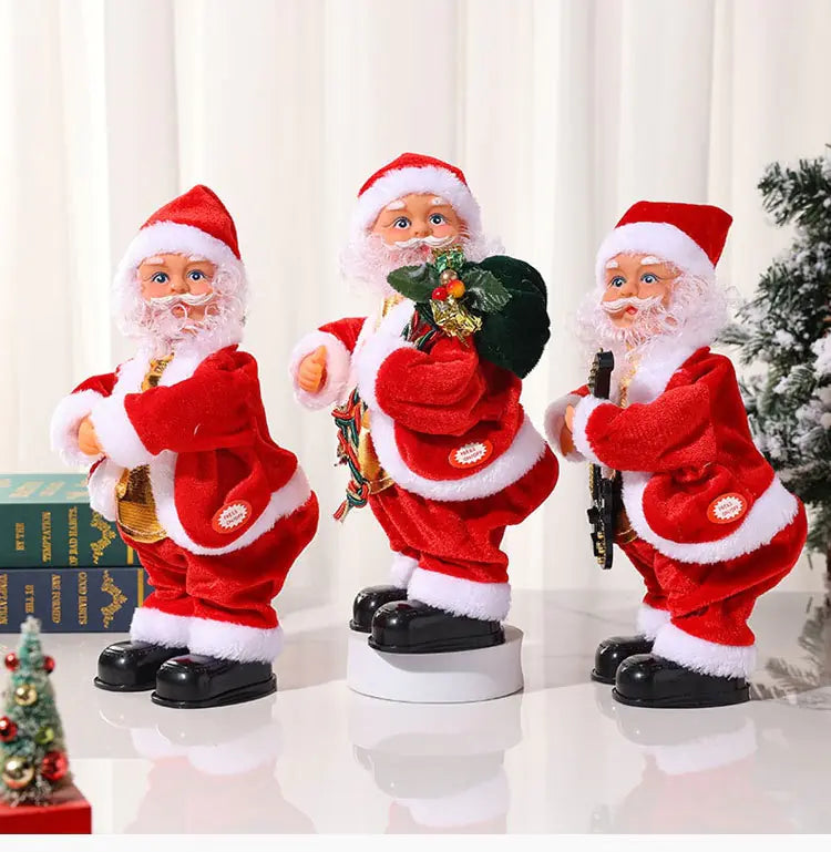 Decoration Santa Claus dancing the twerk