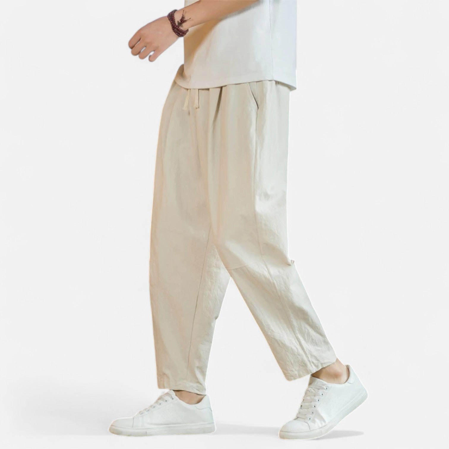 Men’s Cotton-Linen Trousers – Effortless Sophistication, Everyday Comfort
