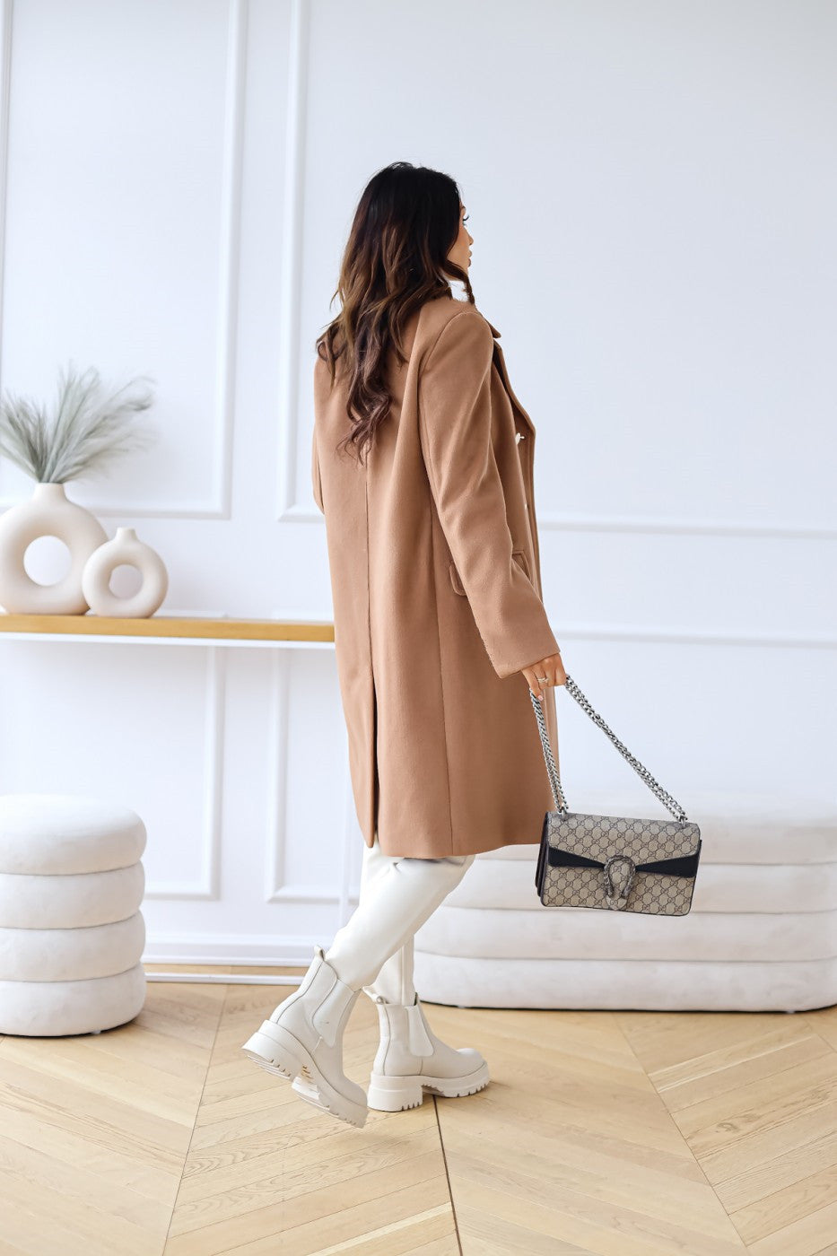 Chloe | Women's Classic Double-Breasted Trench Coat