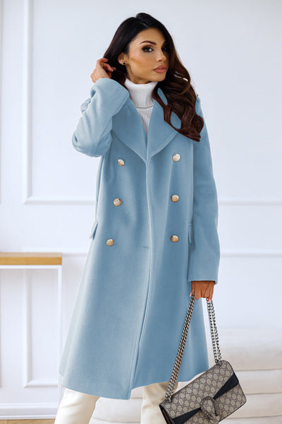 Chloe | Women's Classic Double-Breasted Trench Coat