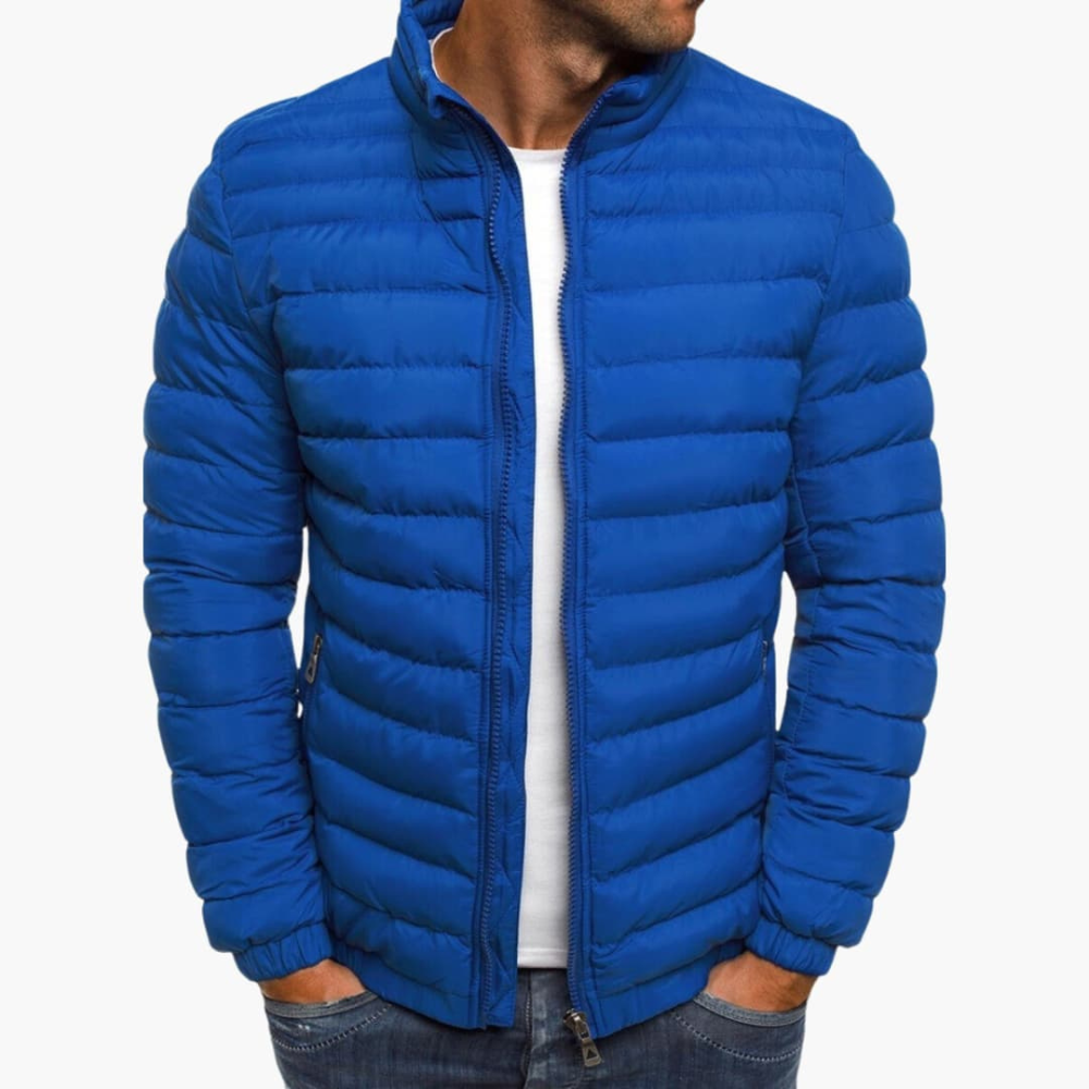Men's Casual Puffer Jacket | Warm