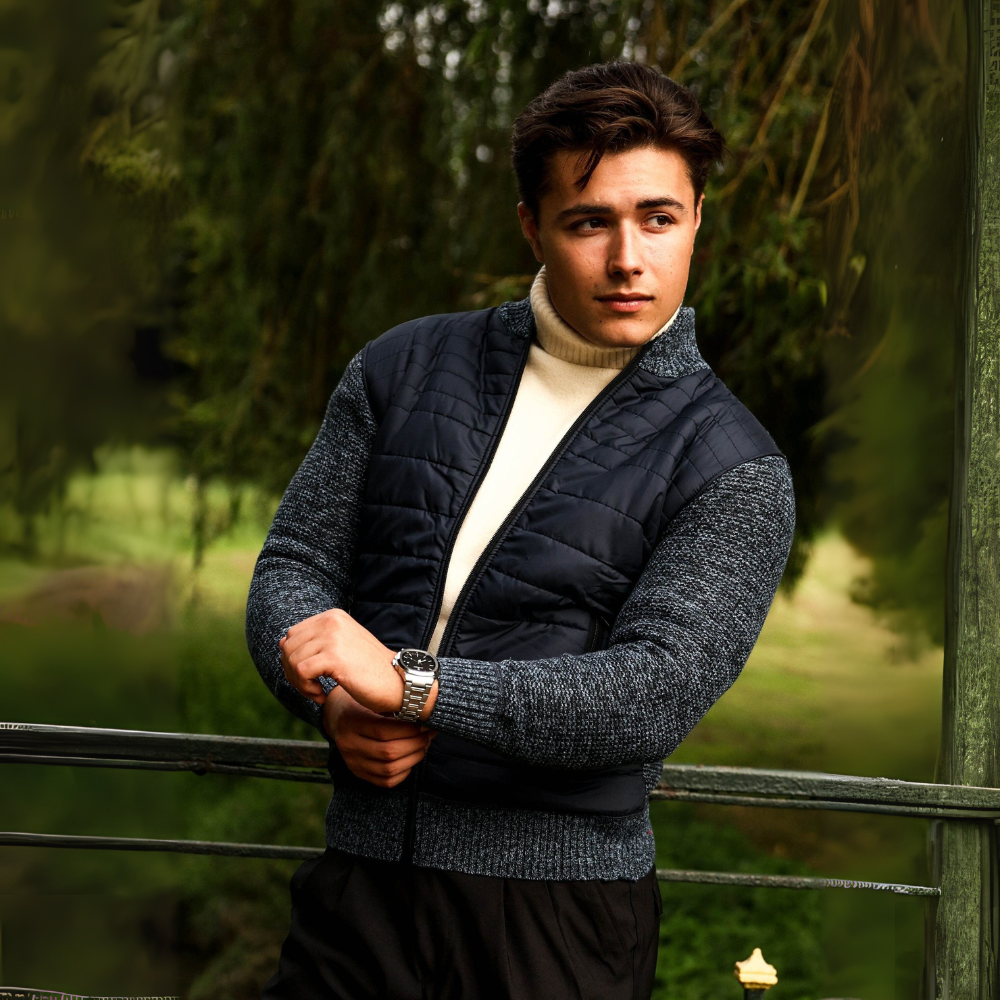 Men's Casual Hybrid Jacket | Warm