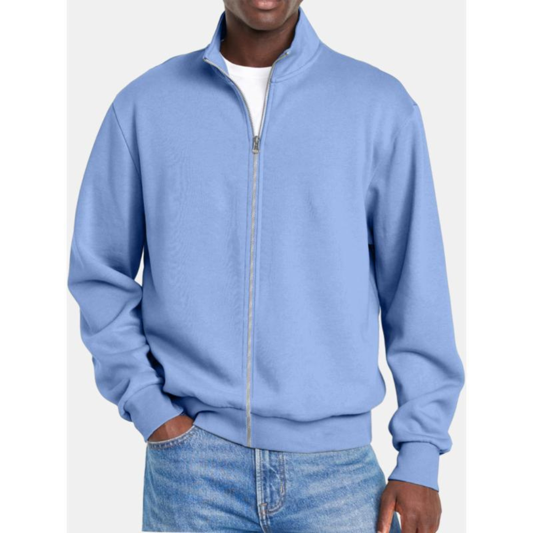 Men's Casual Zip Jacket | Comfortable
