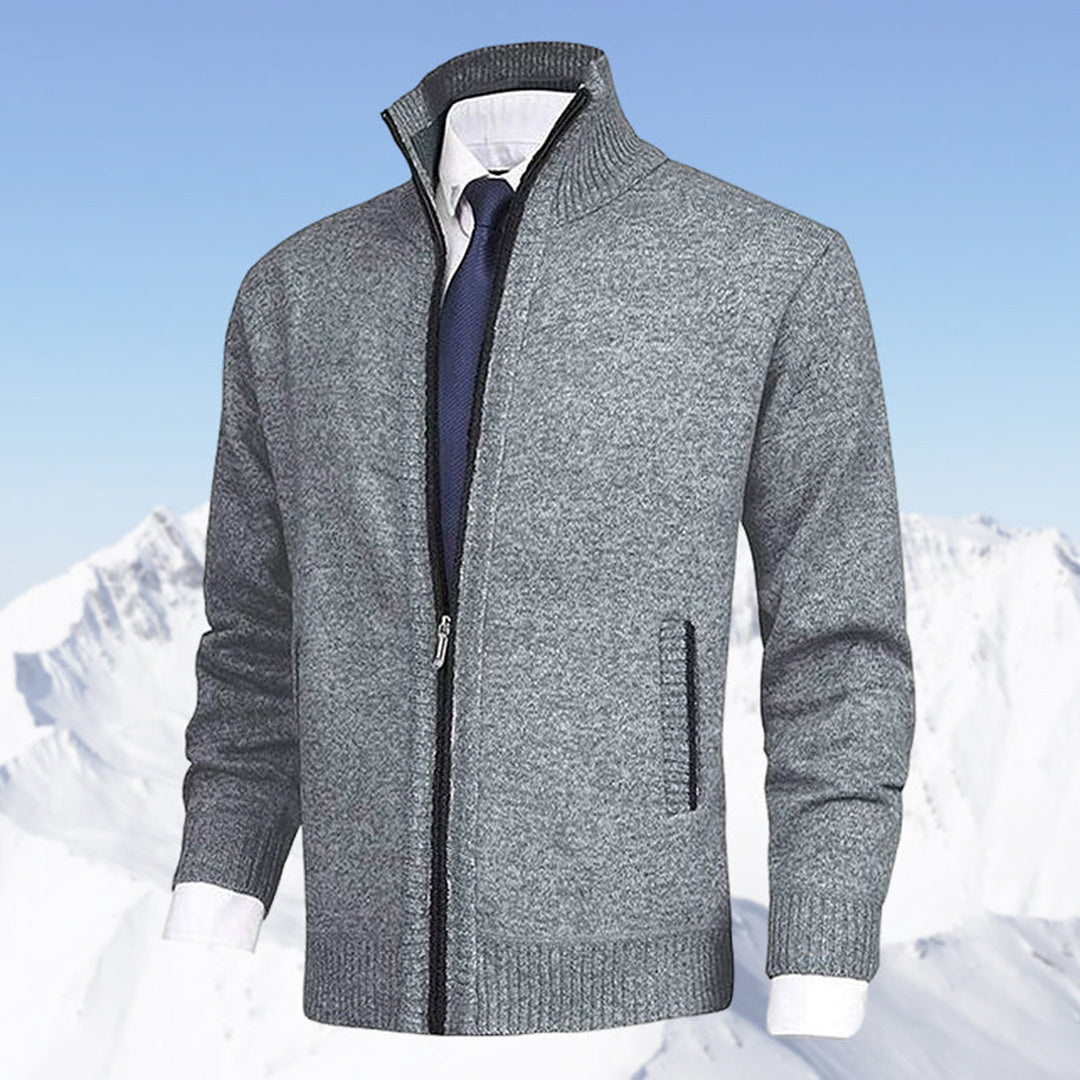 Matthew | Men's Zipper Knit vest | Casual