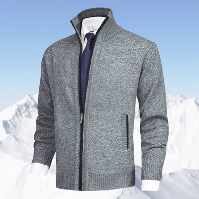 Matthew | Men's Zipper Knit vest | Casual