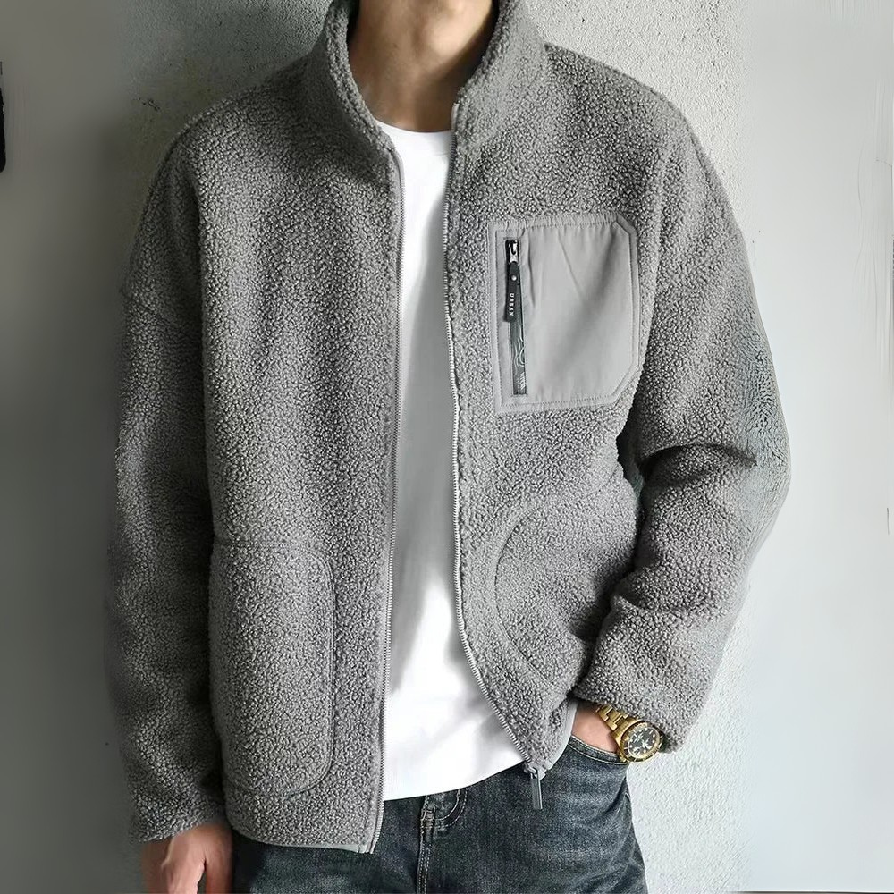 Men's Winter Fleece Jacket | Warm