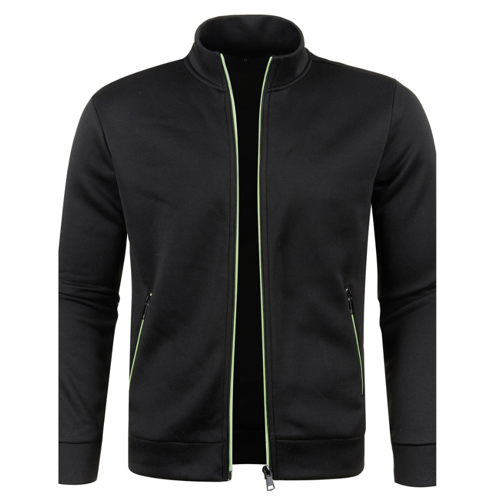Men's Sporty Zip Jacket | Comfortable
