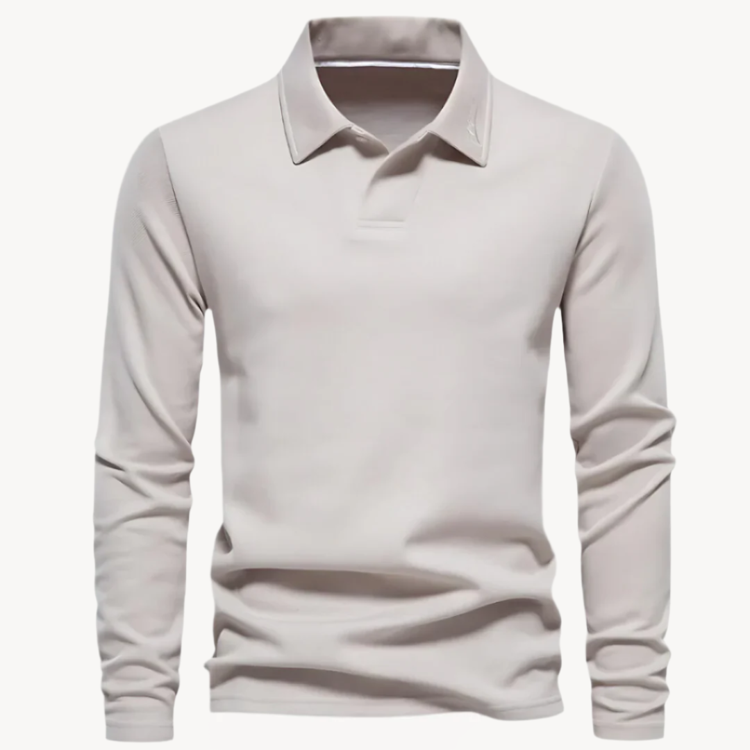 Men's Long Sleeve Polo Shirt | Casual