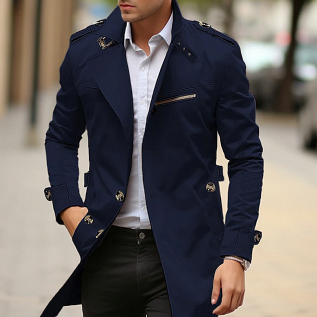 Men's Modern Trench Coat | Timeless