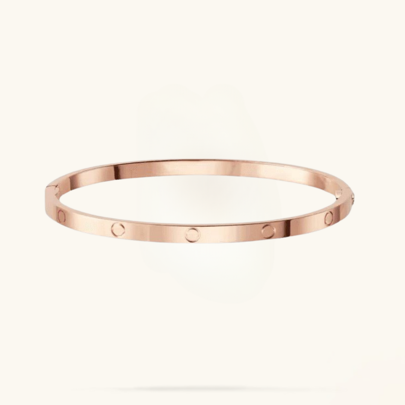 Eternity Bracelet (rosee gold finish)