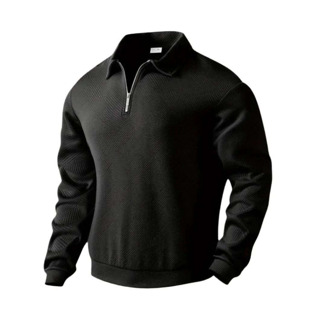 Men's Zip-Up Sweater | Casual