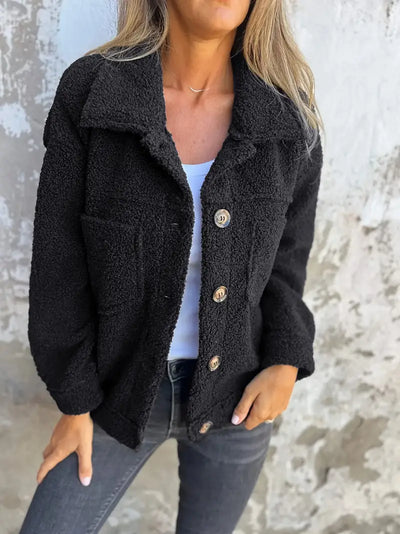 Cleo | Long Teddy Coat for a Casual Look