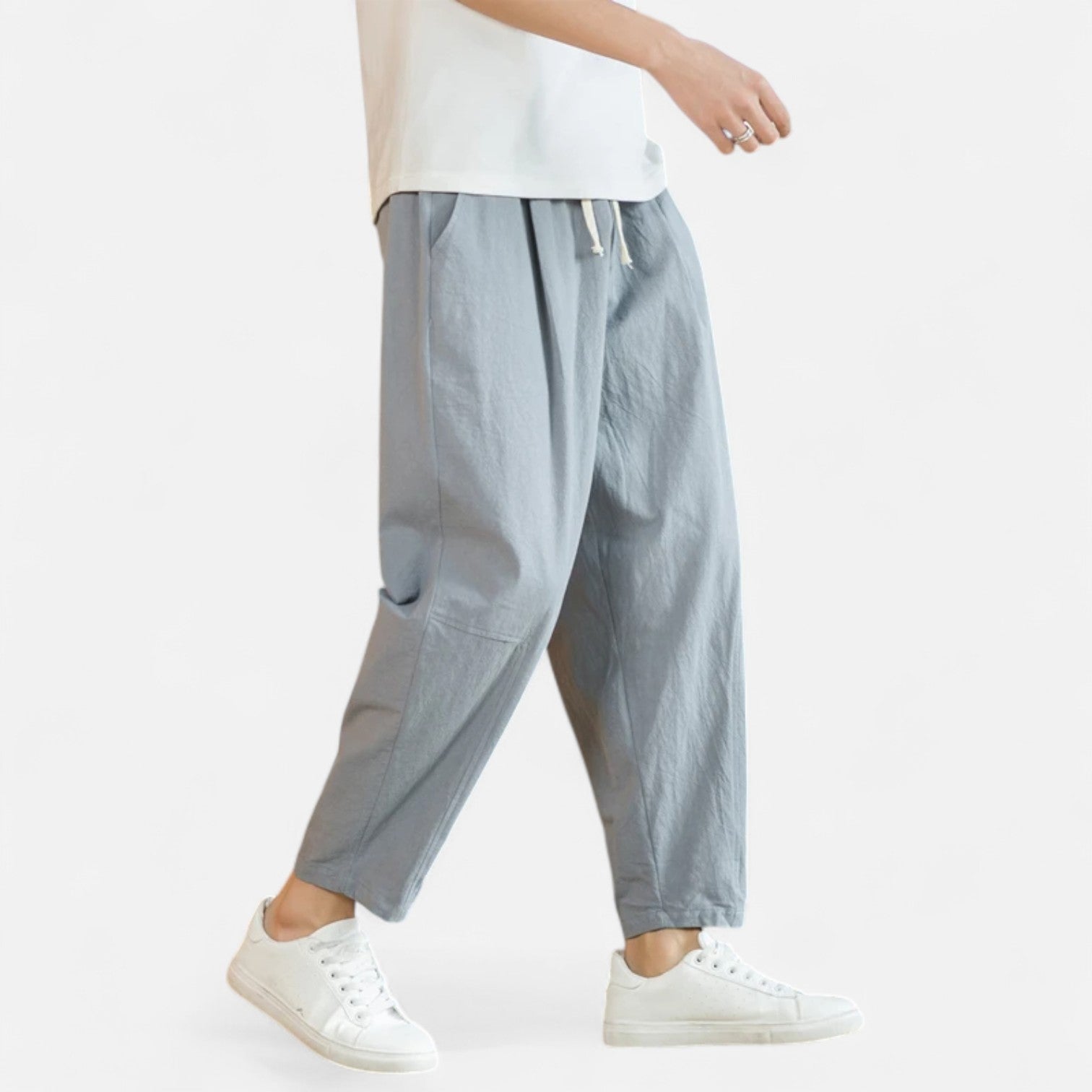 Men’s Cotton-Linen Trousers – Effortless Sophistication, Everyday Comfort