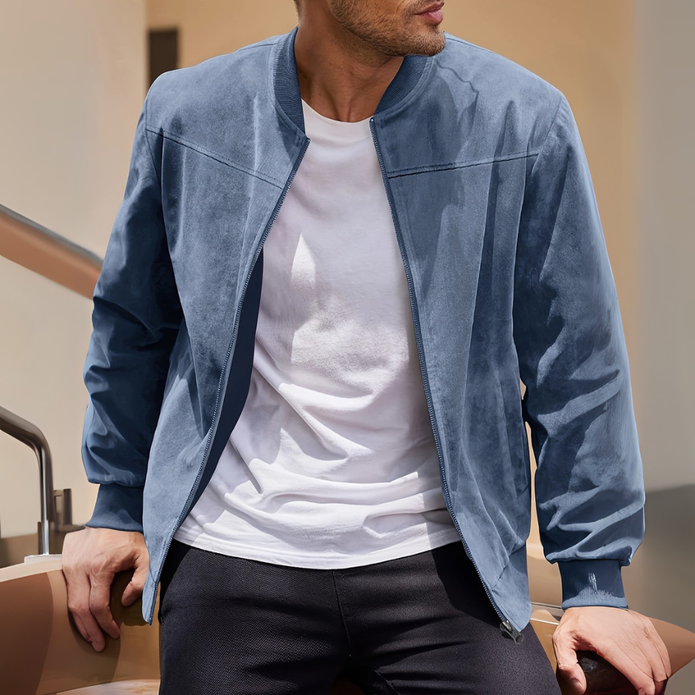 Men's Lightweight Bomber Jacket | Modern