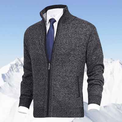 Matthew | Men's Zipper Knit vest | Casual