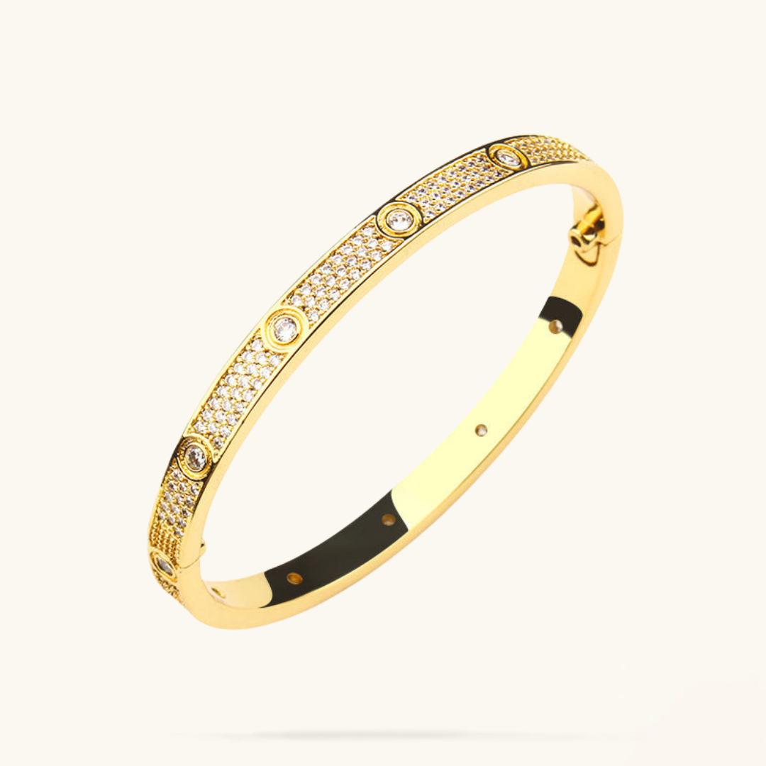 Eternity Bracelet (gold, silver or rose gold finish)