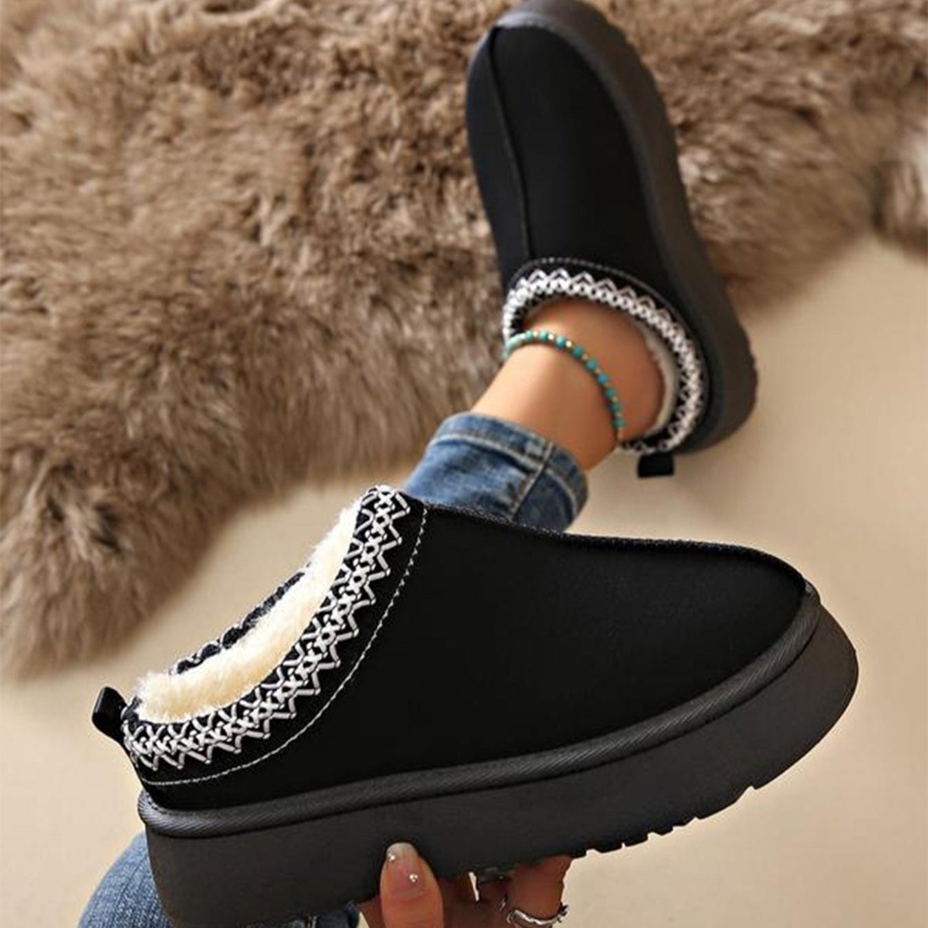Daisy | Winter-Ready Chunky Snow Boots for Women