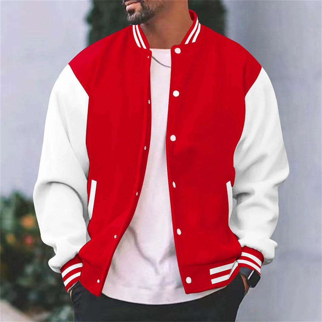 Men's Varsity Bomber Jacket | Casual