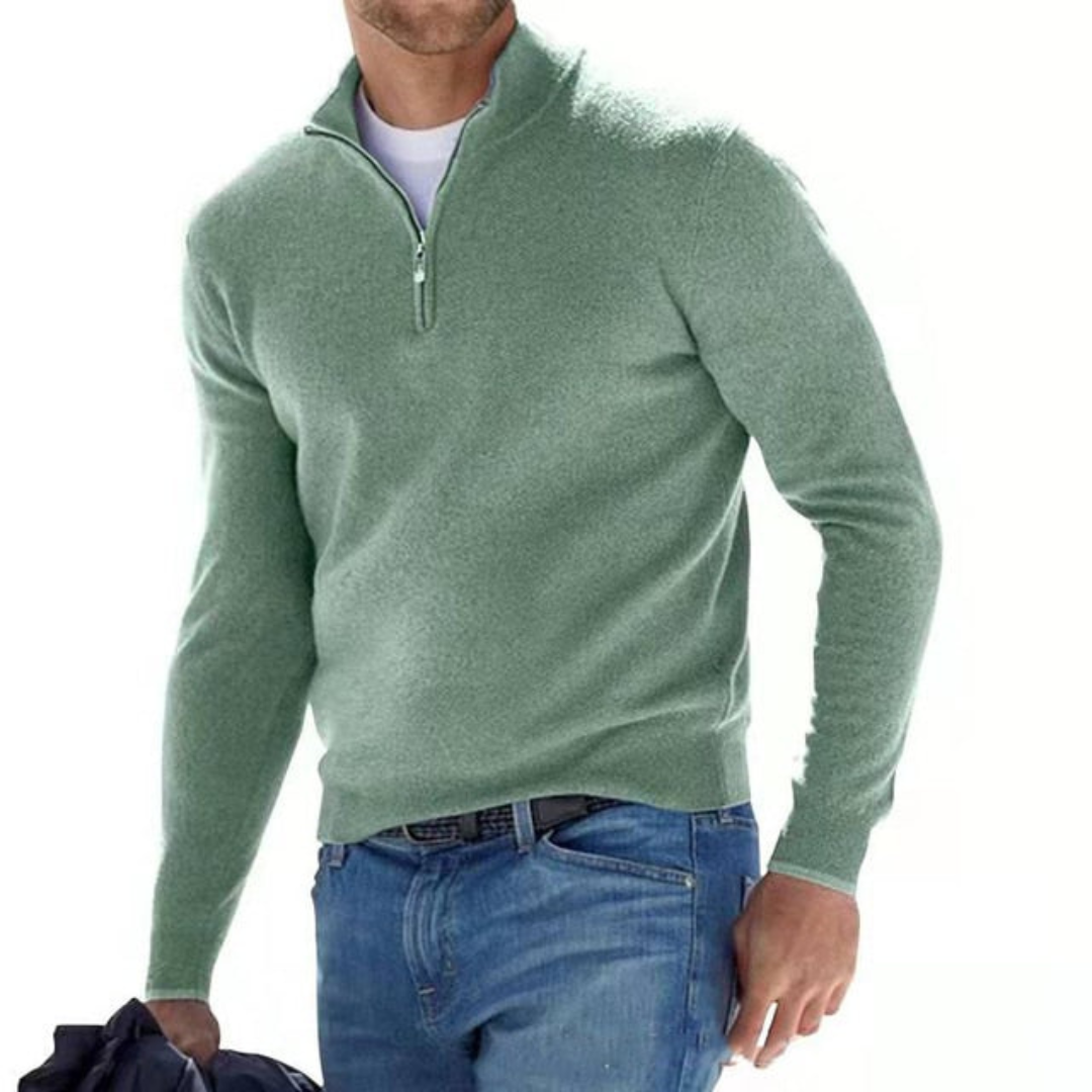 Men's Quarter Zip Shirt | Relaxed