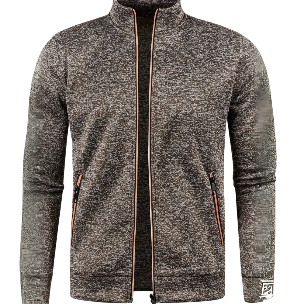 Men's Sporty Zip Jacket | Comfortable