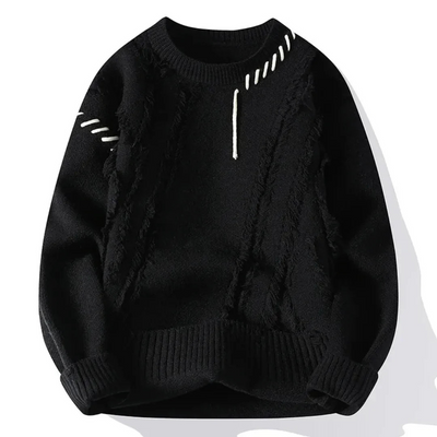 Men's Casual Sweater | Ribbed