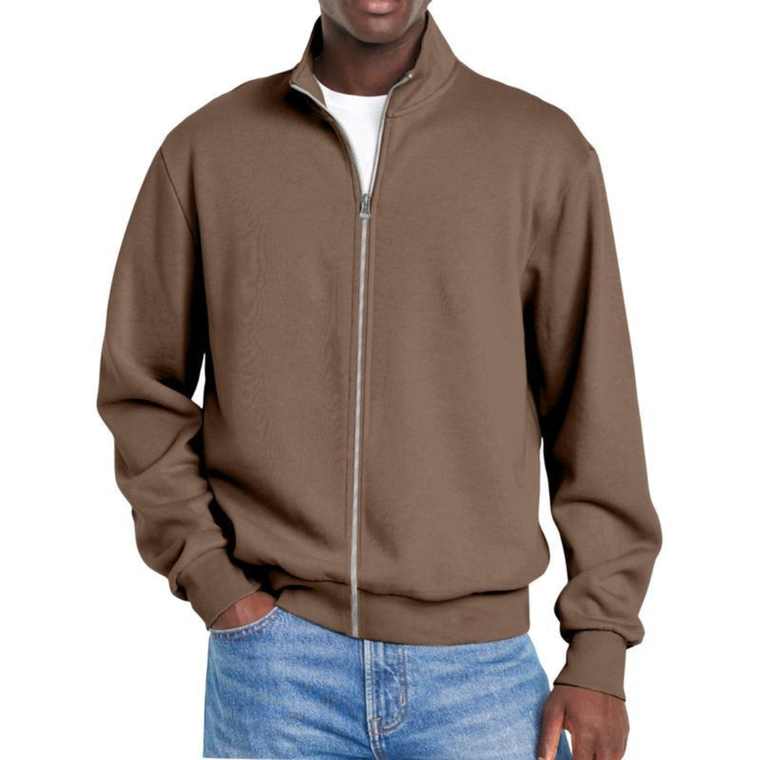 Men's Casual Zip Jacket | Comfortable
