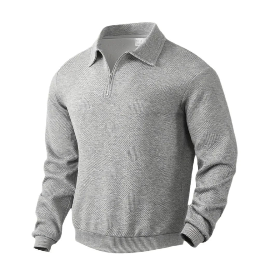 Men's Zip-Up Sweater | Casual
