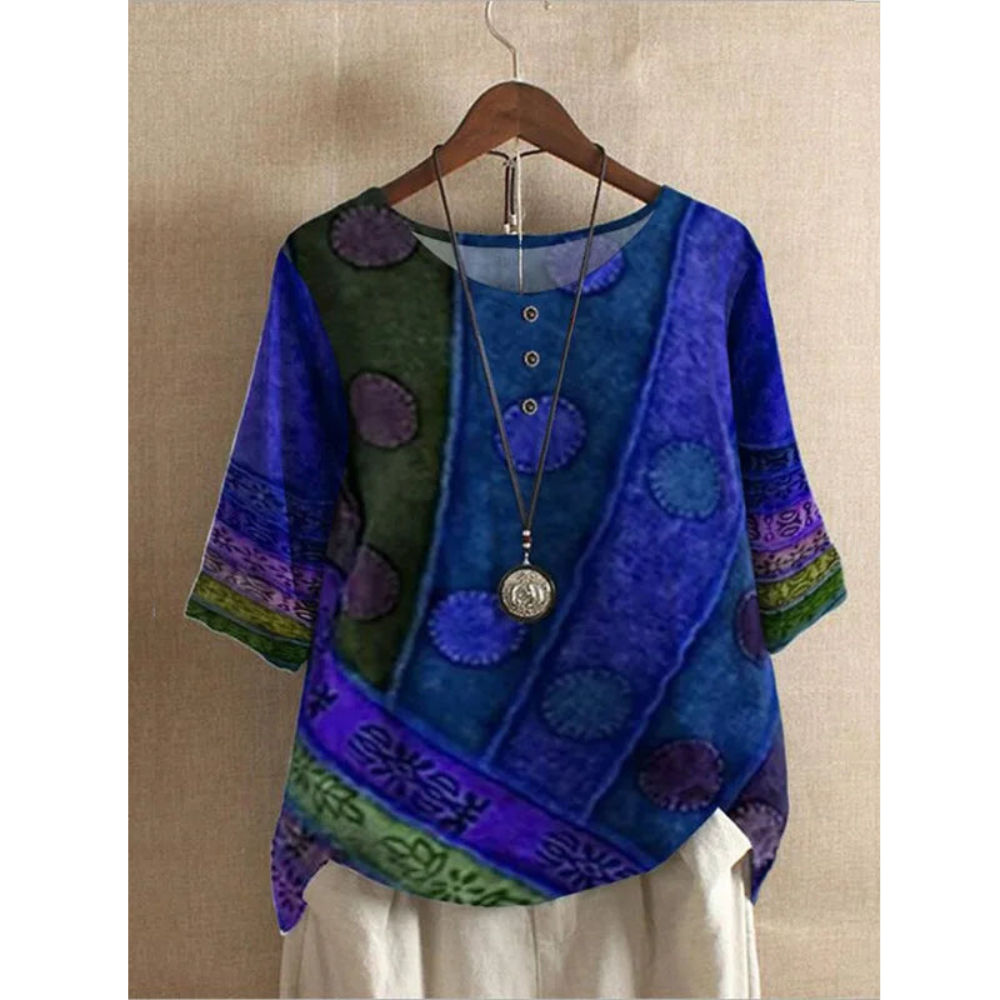 Valarie™ | Colourful Bohemian Top