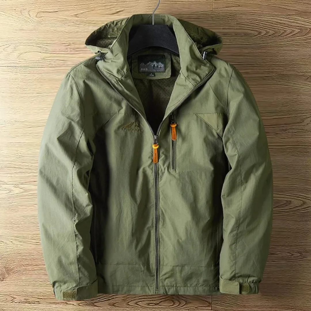 Men's Waterproof Outdoor Jacket | Hooded