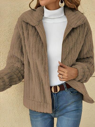 Faith | Elegant Teddy Jacket for Warm Days