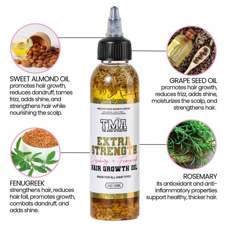 Extra Strength Rosemary & Fenugreek Hair Growth Oil