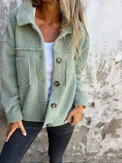 Cleo | Long Teddy Coat for a Casual Look