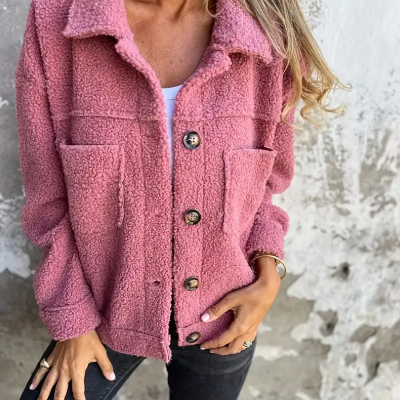 Cleo | Long Teddy Coat for a Casual Look