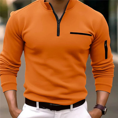 Men's Sporty Zip Shirt | Casual