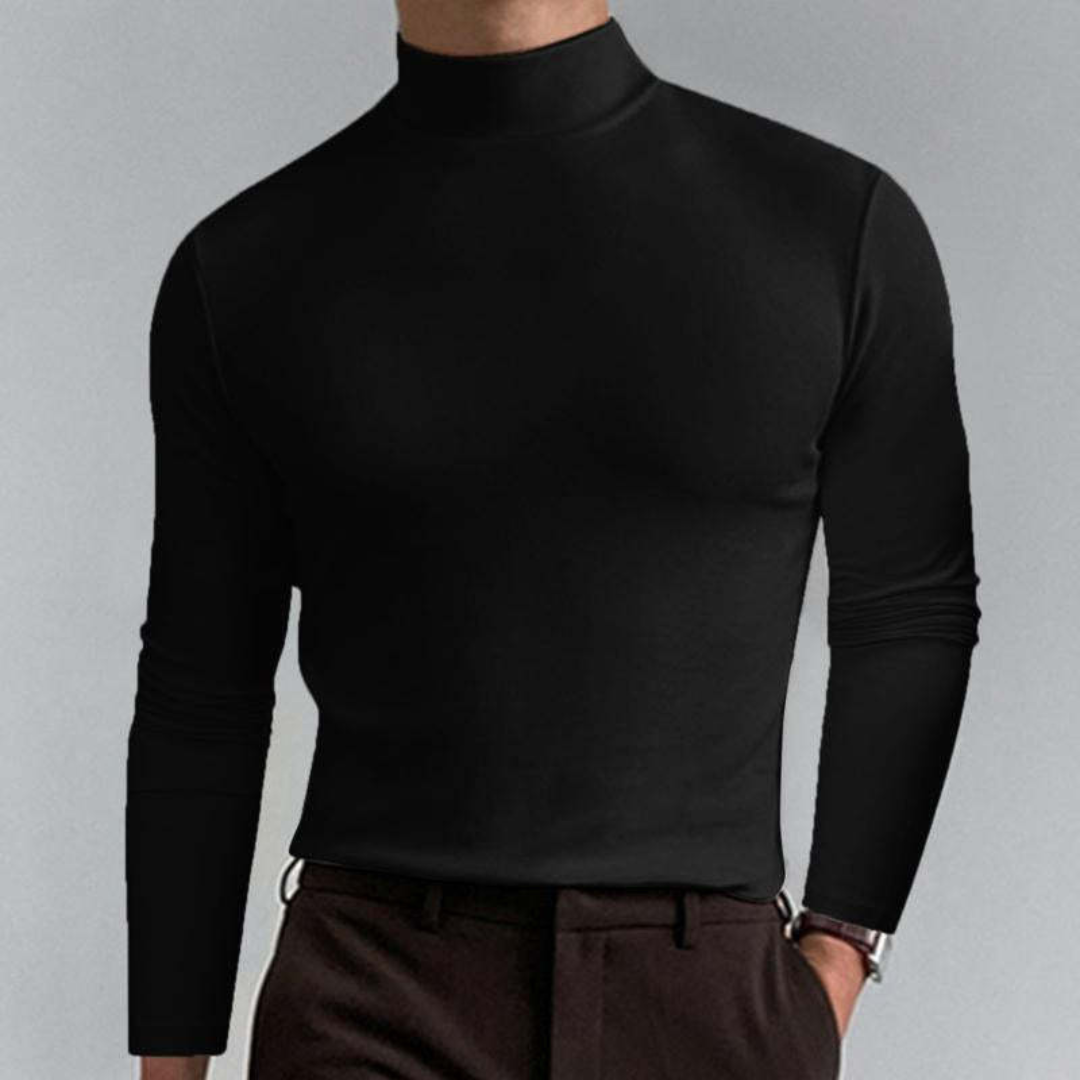 Men's Slim Fit Turtleneck Sweater | Stylish