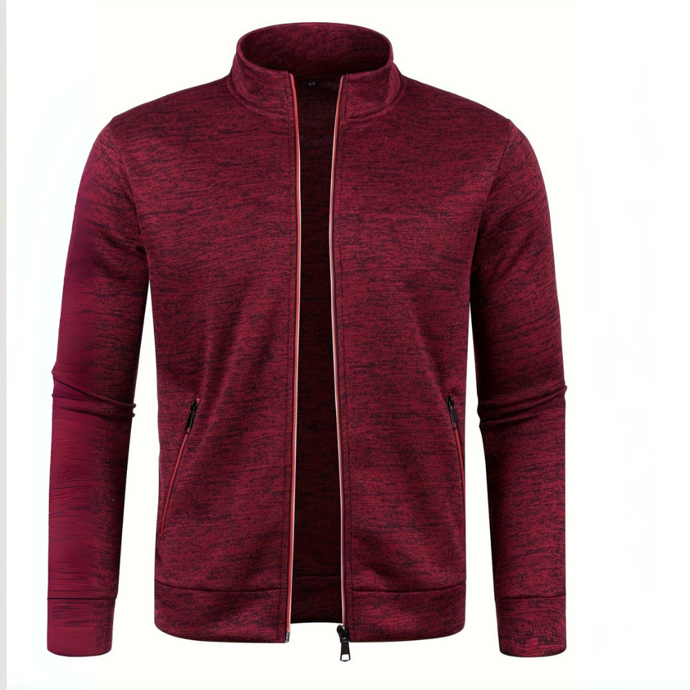 Men's Sporty Zip Jacket | Comfortable