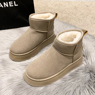 Bonnie | Winter Leather Outdoor Snow Boots