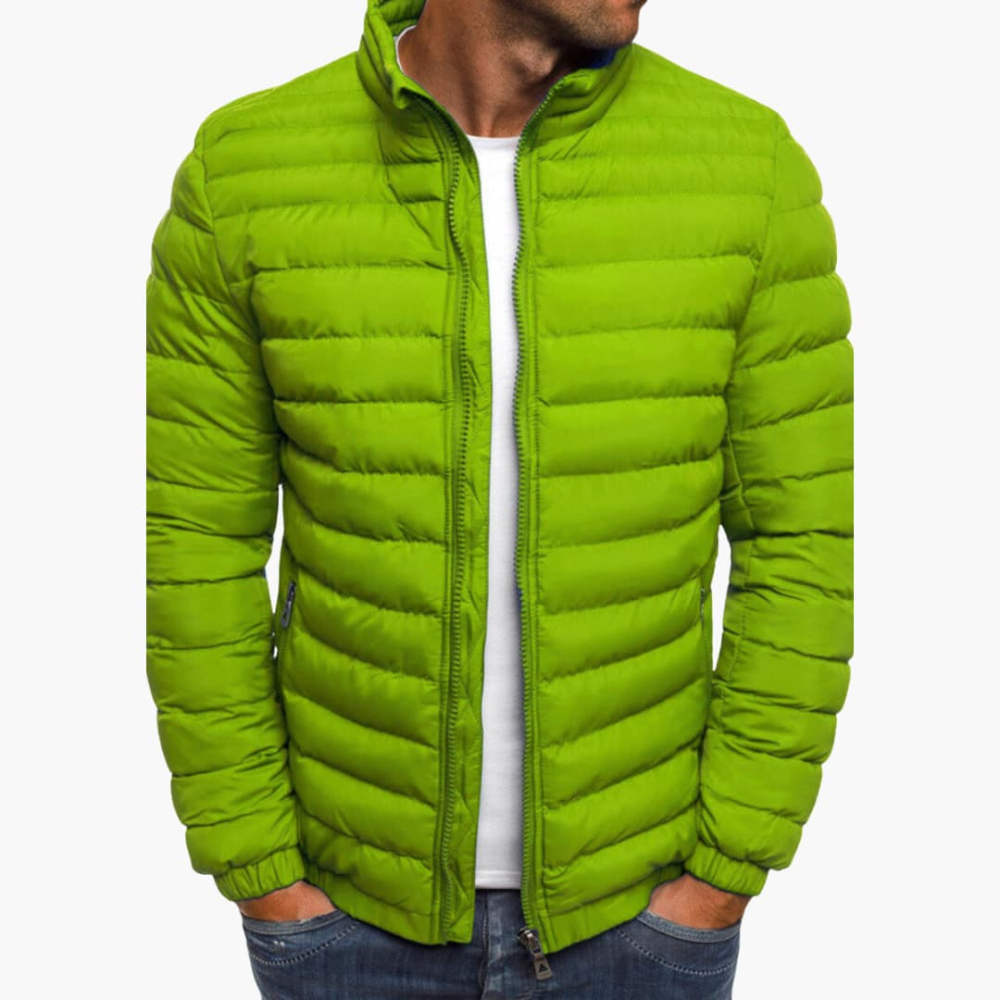 Men's Casual Puffer Jacket | Warm